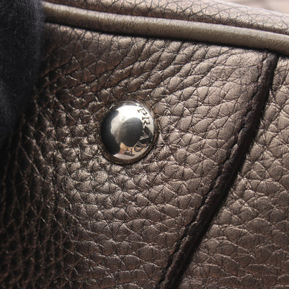 VIT.DAINO ショルダーバッグ トートバッグ レザー ブロンズ プラダ バッグ PRADA