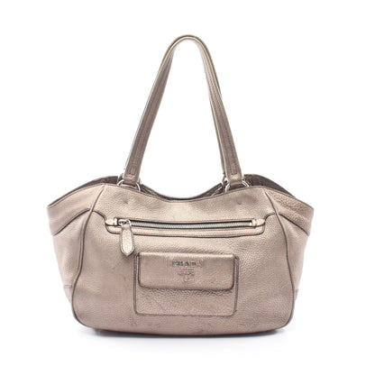 VIT.DAINO ショルダーバッグ トートバッグ レザー ブロンズ プラダ バッグ PRADA