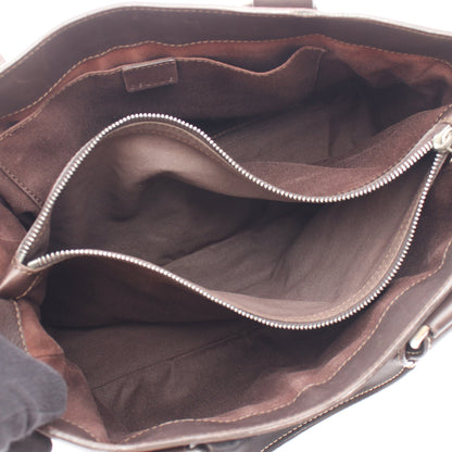 ブギーバッグ ハンドバッグ レザー ダークブラウン セリーヌ バッグ CELINE
