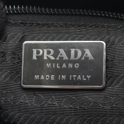 VELLUTO FIBBIE ハンドバッグ ベロア ダークブラウン プラダ バッグ PRADA