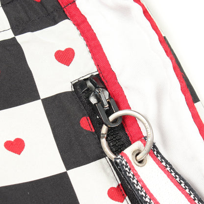 DIOR AMOUR D-CHESS HEART ハート 半袖 ワンピース ホワイト ブラック レッド クリスチャンディオール