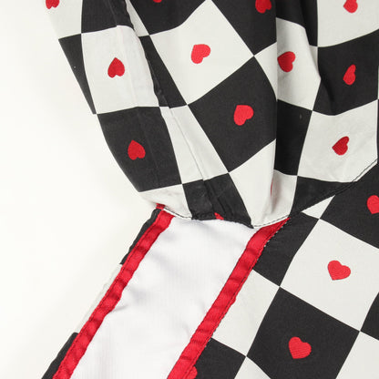 DIOR AMOUR D-CHESS HEART ハート 半袖 ワンピース ホワイト ブラック レッド クリスチャンディオール