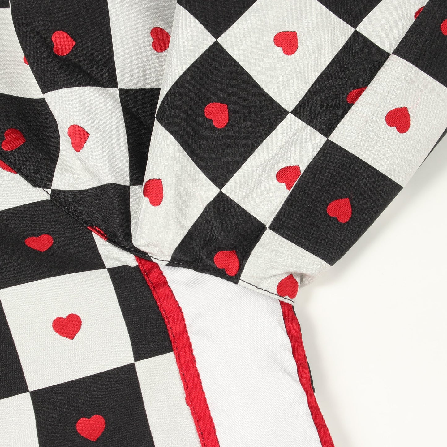 DIOR AMOUR D-CHESS HEART ハート 半袖 ワンピース ホワイト ブラック レッド クリスチャンディオール