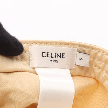 トリオンフ ベースボールキャップ 帽子 コットン ベージュ セリーヌ 財布・小物 CELINE