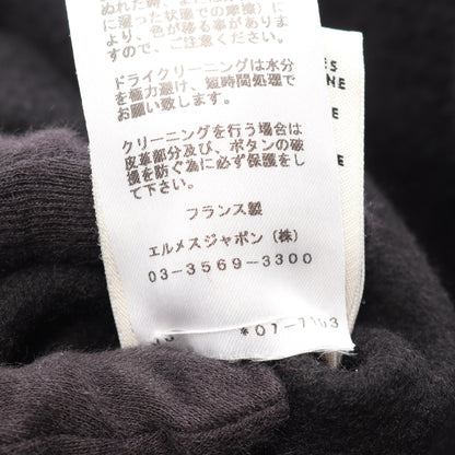 ジレ コート ウール ブラック エルメス