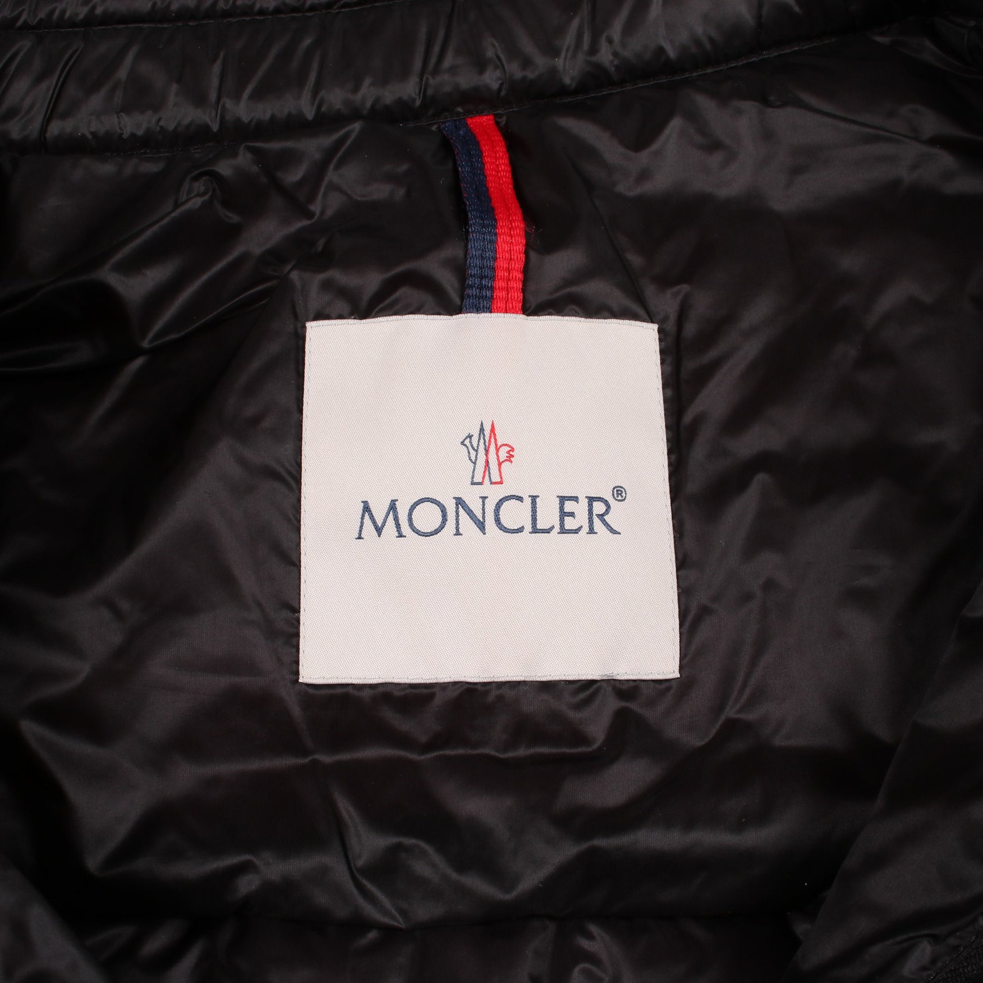 GIR ギル ダウンベスト ナイロン ブラック モンクレール アウター MONCLER