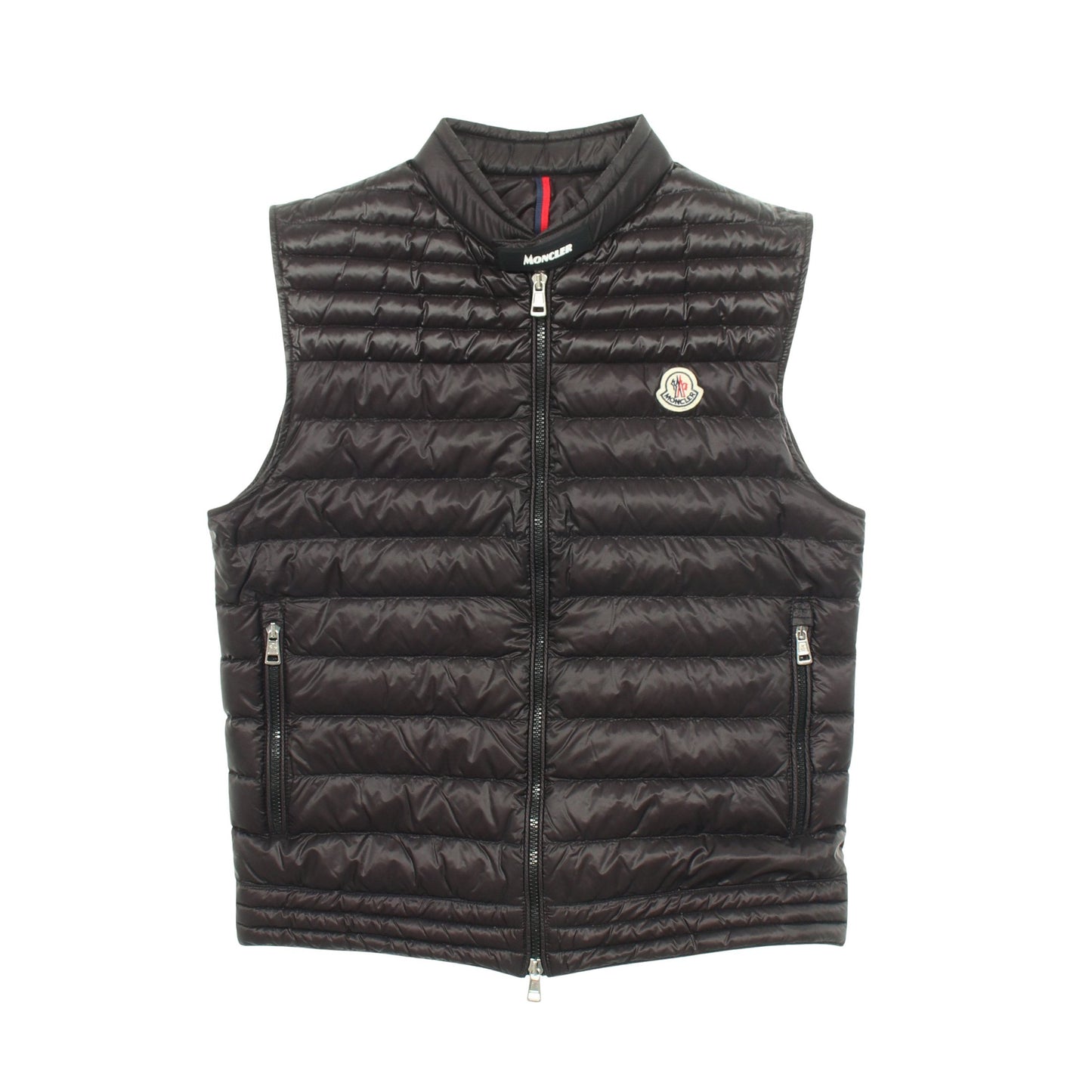GIR ギル ダウンベスト ナイロン ブラック モンクレール アウター MONCLER