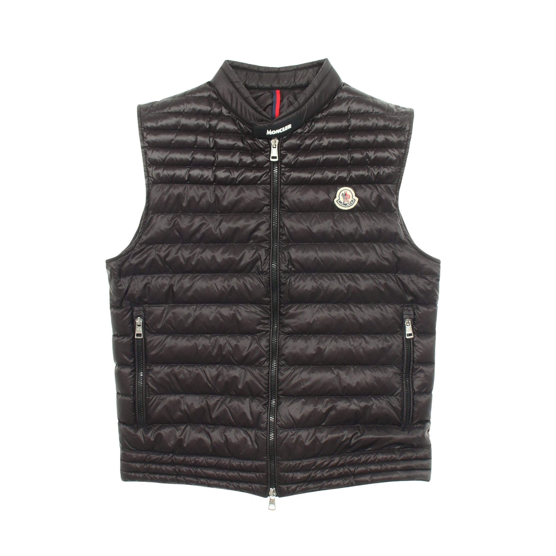 GIR ギル ダウンベスト ナイロン ブラック モンクレール アウター MONCLER