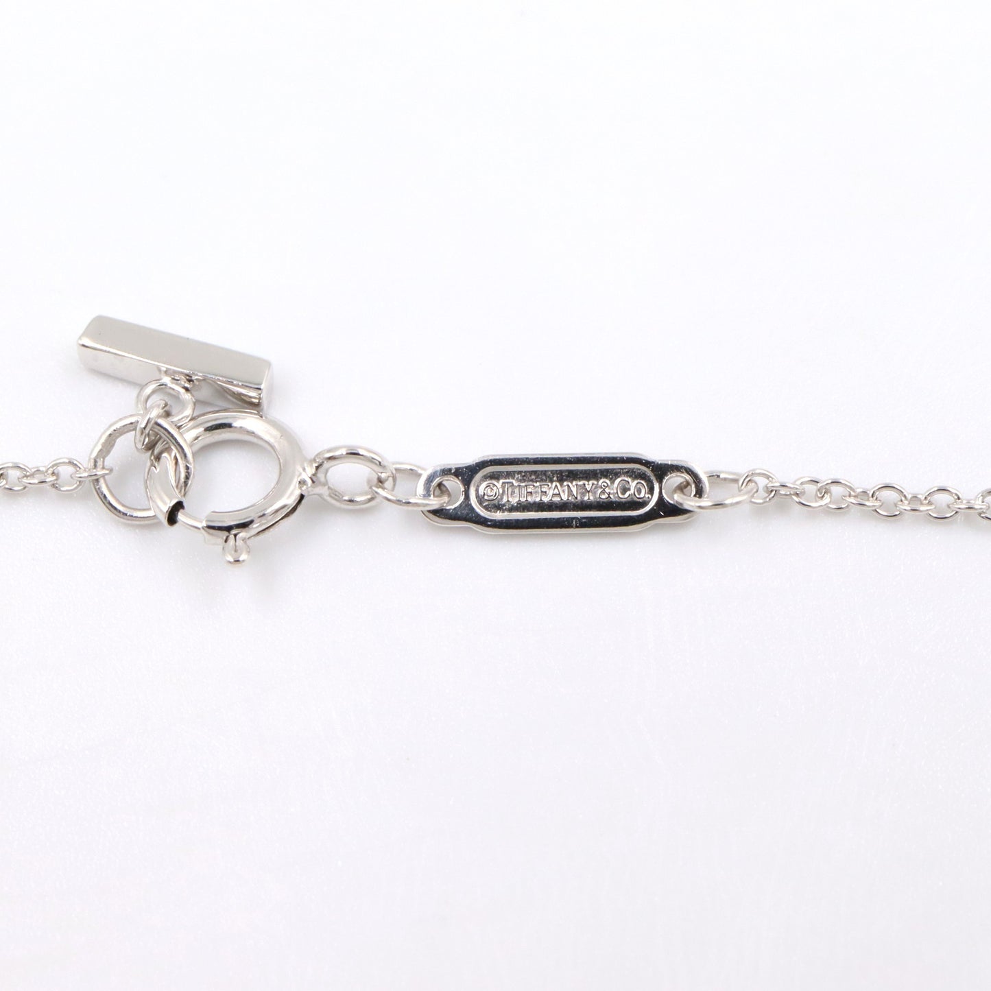 Tスマイルスモール ネックレス ネックレス K18WG ホワイトゴールド ティファニー アクセサリー TIFFANY & Co.