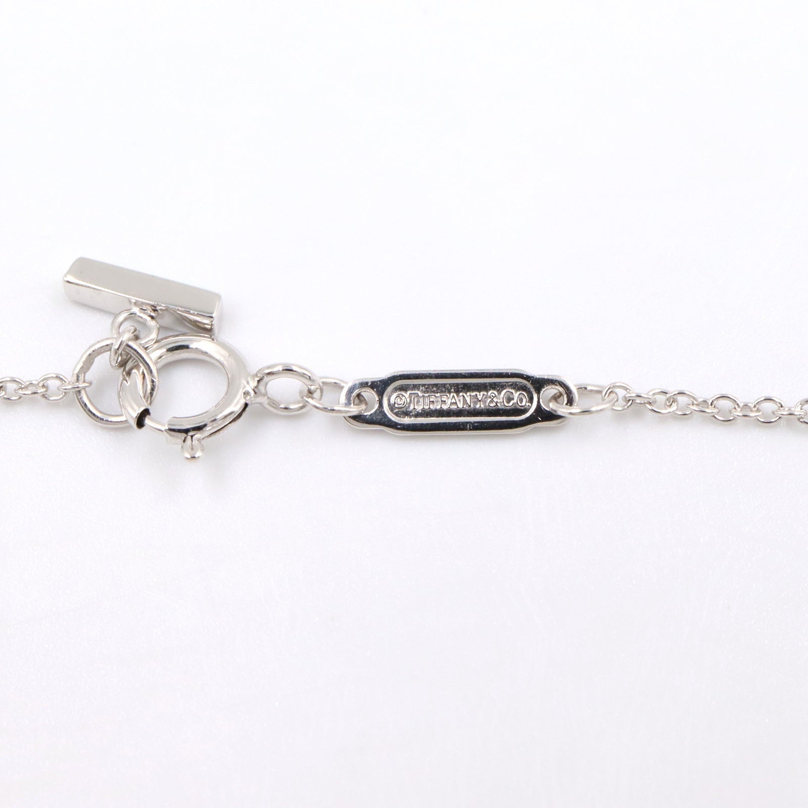 Tスマイルスモール ネックレス ネックレス K18WG ホワイトゴールド ティファニー アクセサリー TIFFANY & Co.