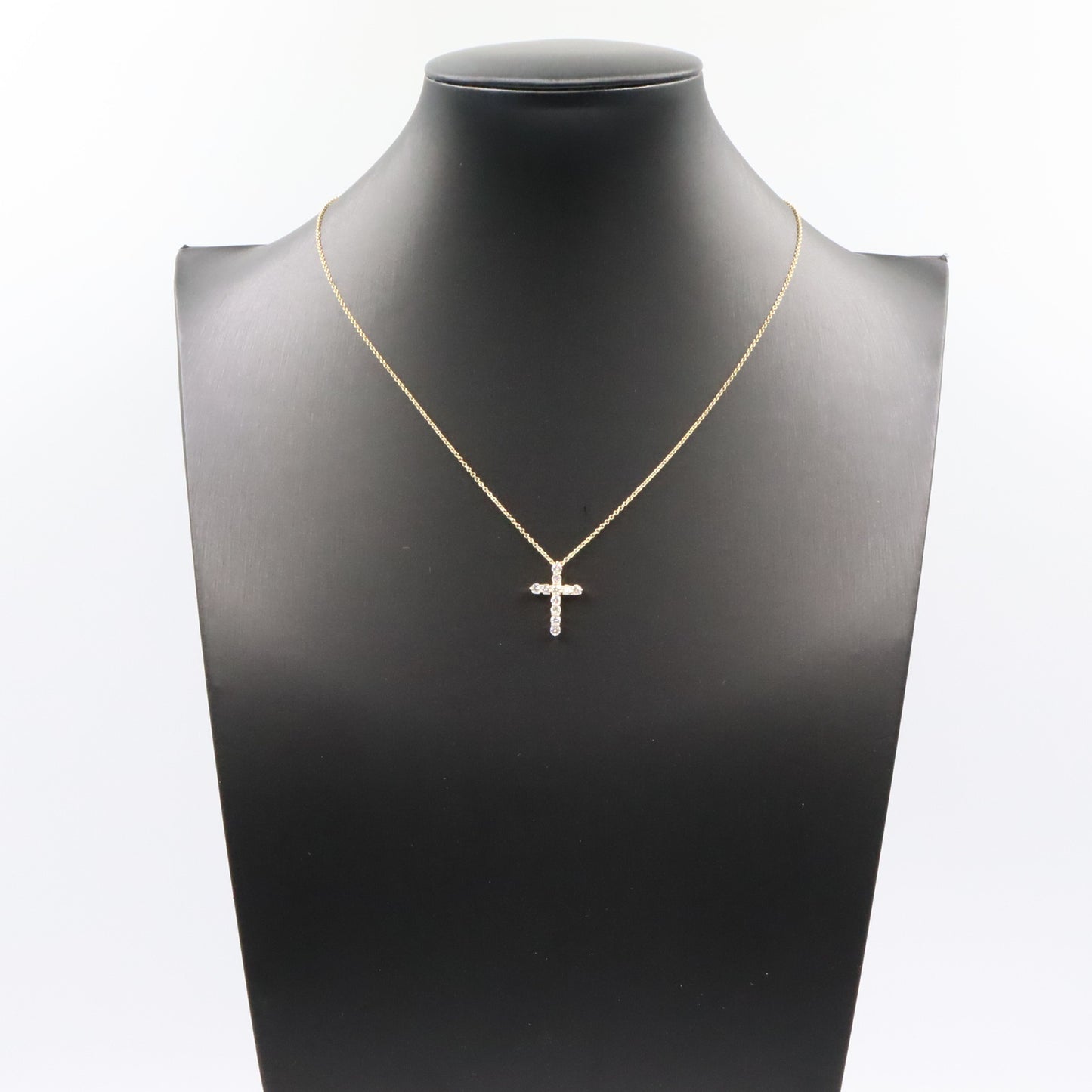 スモールクロス ダイヤ ネックレス ネックレス K18YG ダイヤモンド イエローゴールド クリア ティファニー アクセサリー TIFFANY & Co.