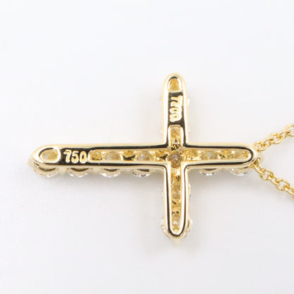 スモールクロス ダイヤ ネックレス ネックレス K18YG ダイヤモンド イエローゴールド クリア ティファニー アクセサリー TIFFANY & Co.
