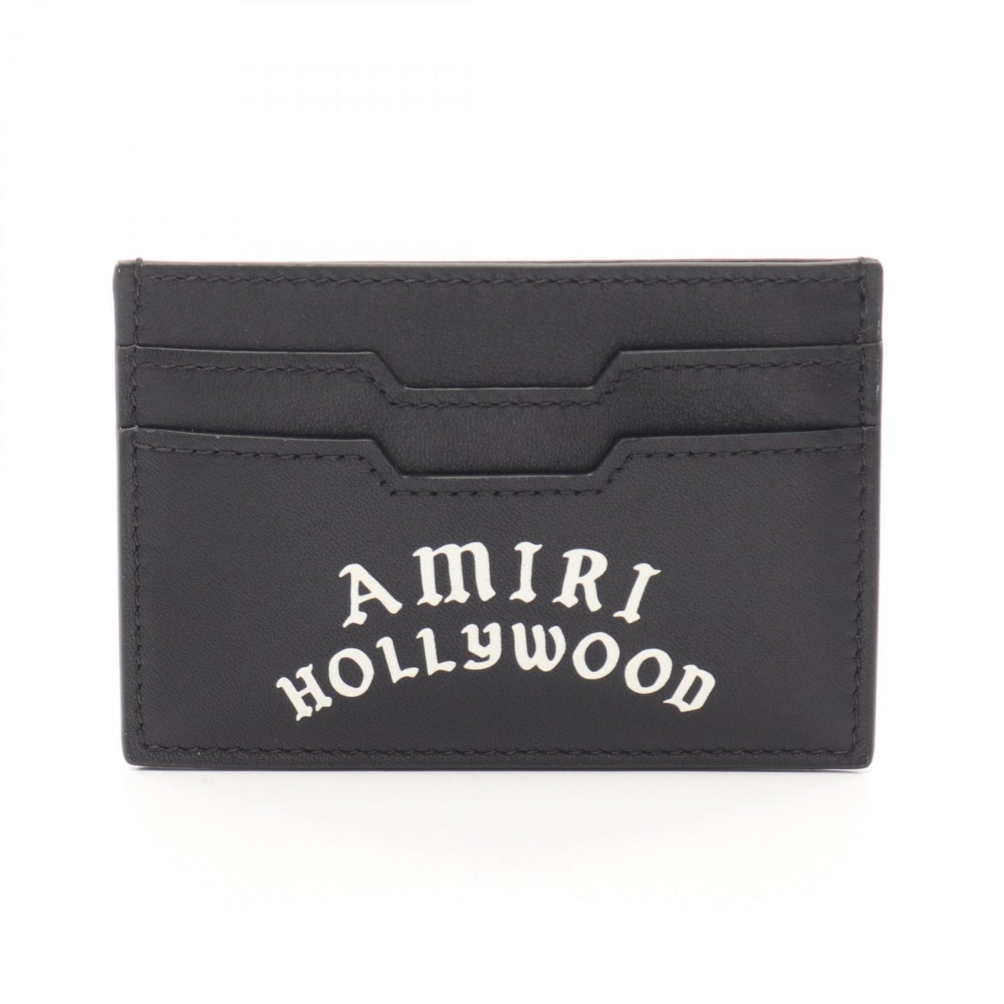 HOLLYWOOD CARDHOLDER カードケース レザー ブラック アミリ