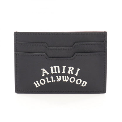 HOLLYWOOD CARDHOLDER カードケース レザー ブラック アミリ