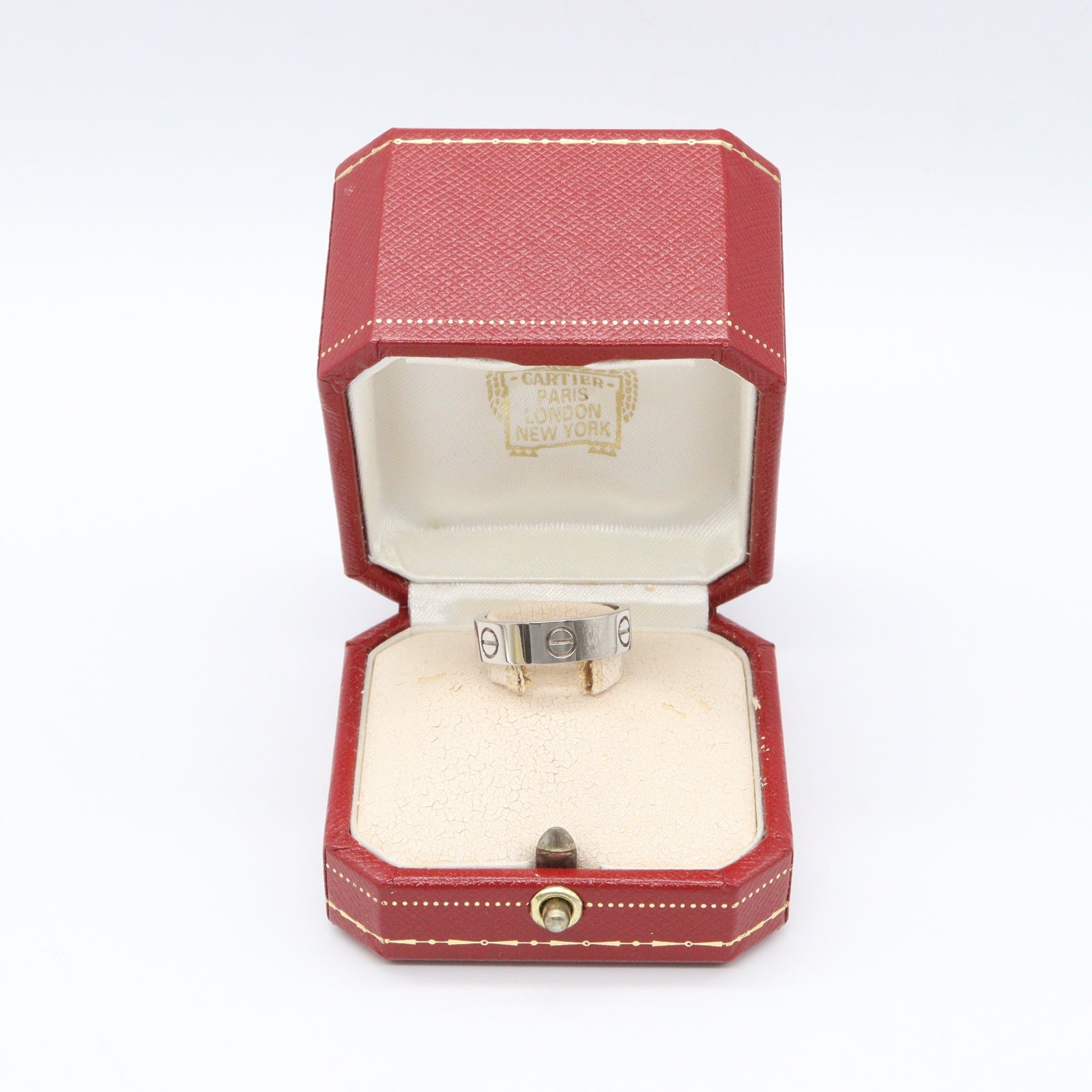 ラブリング リング 指輪 K18WG ホワイトゴールド カルティエ アクセサリー Cartier