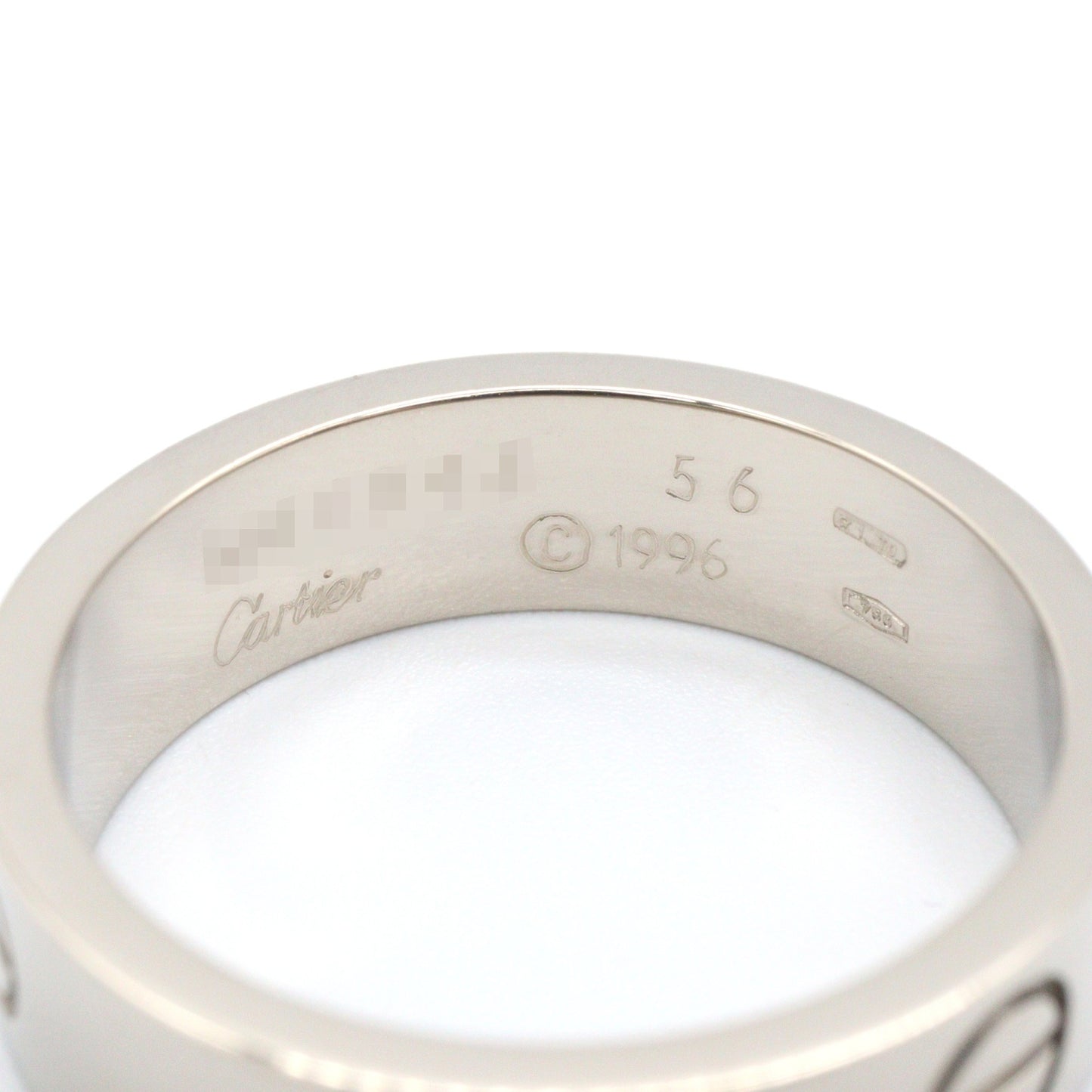 ラブリング リング 指輪 K18WG ホワイトゴールド カルティエ アクセサリー Cartier