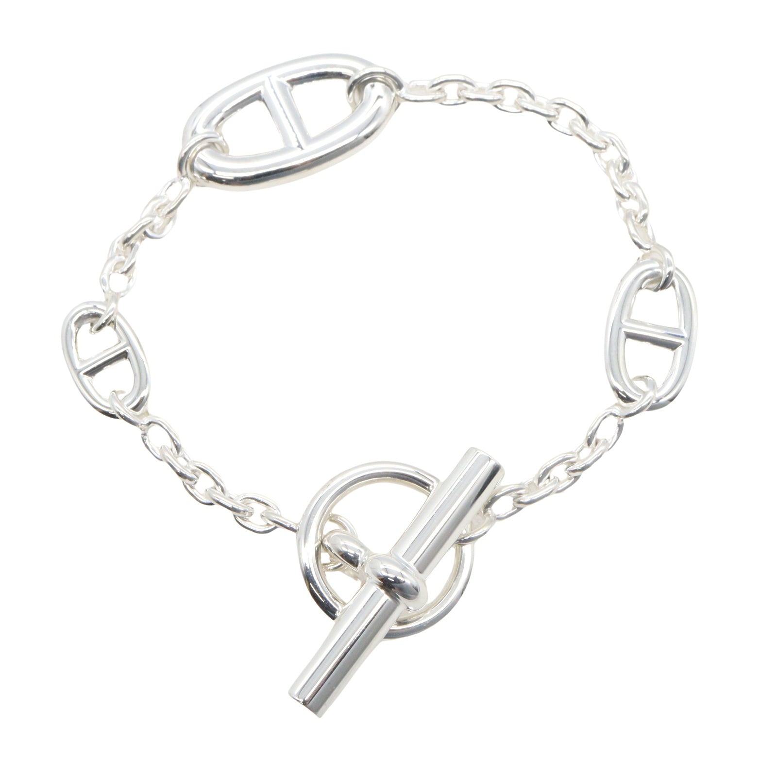 シェーヌダンクルファランドールブレスレット ブレスレット SV925 シルバー エルメス アクセサリー HERMES