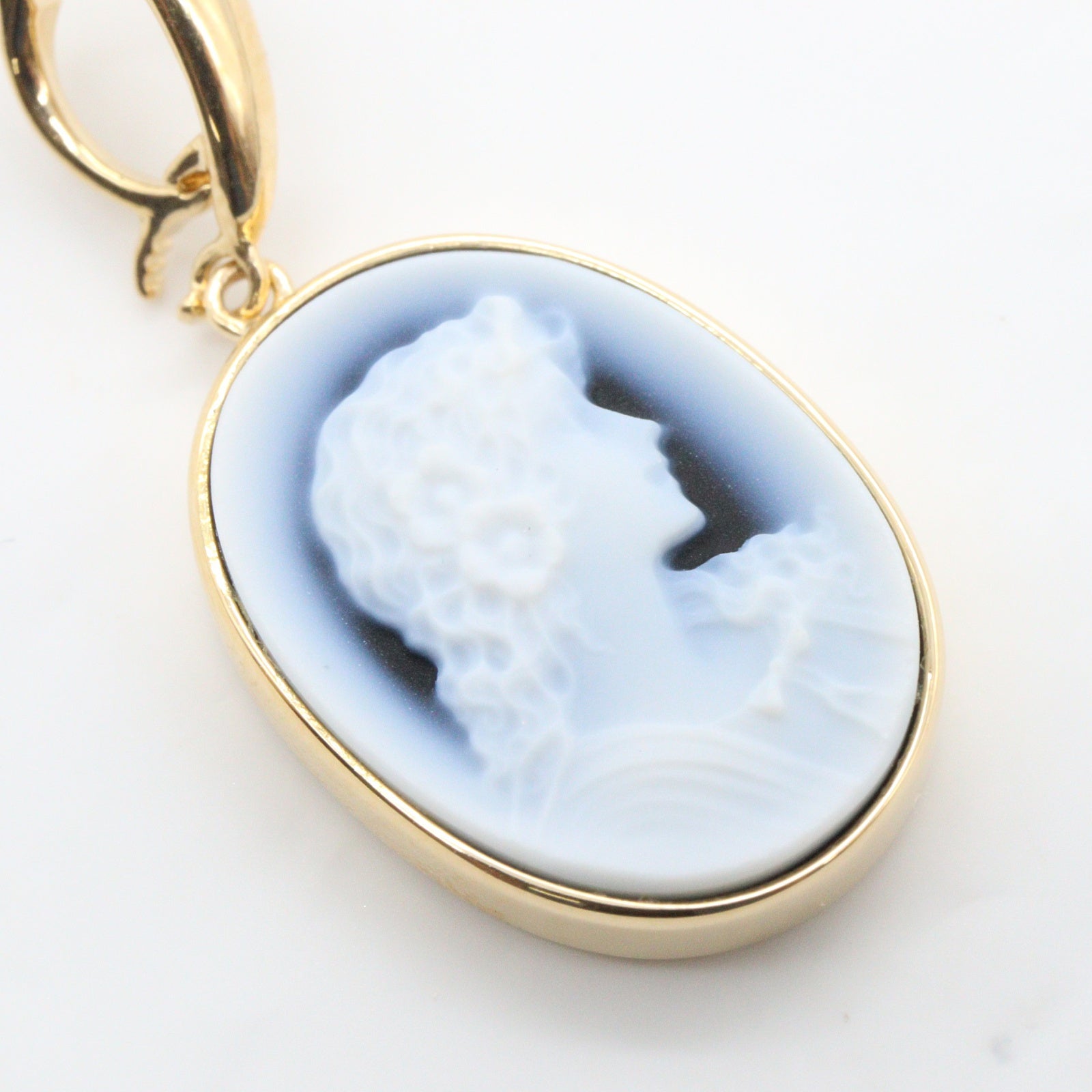 ストーンカメオ PD ペンダントトップ ペンダントトップ K18YG イエローゴールド タサキ アクセサリー TASAKI