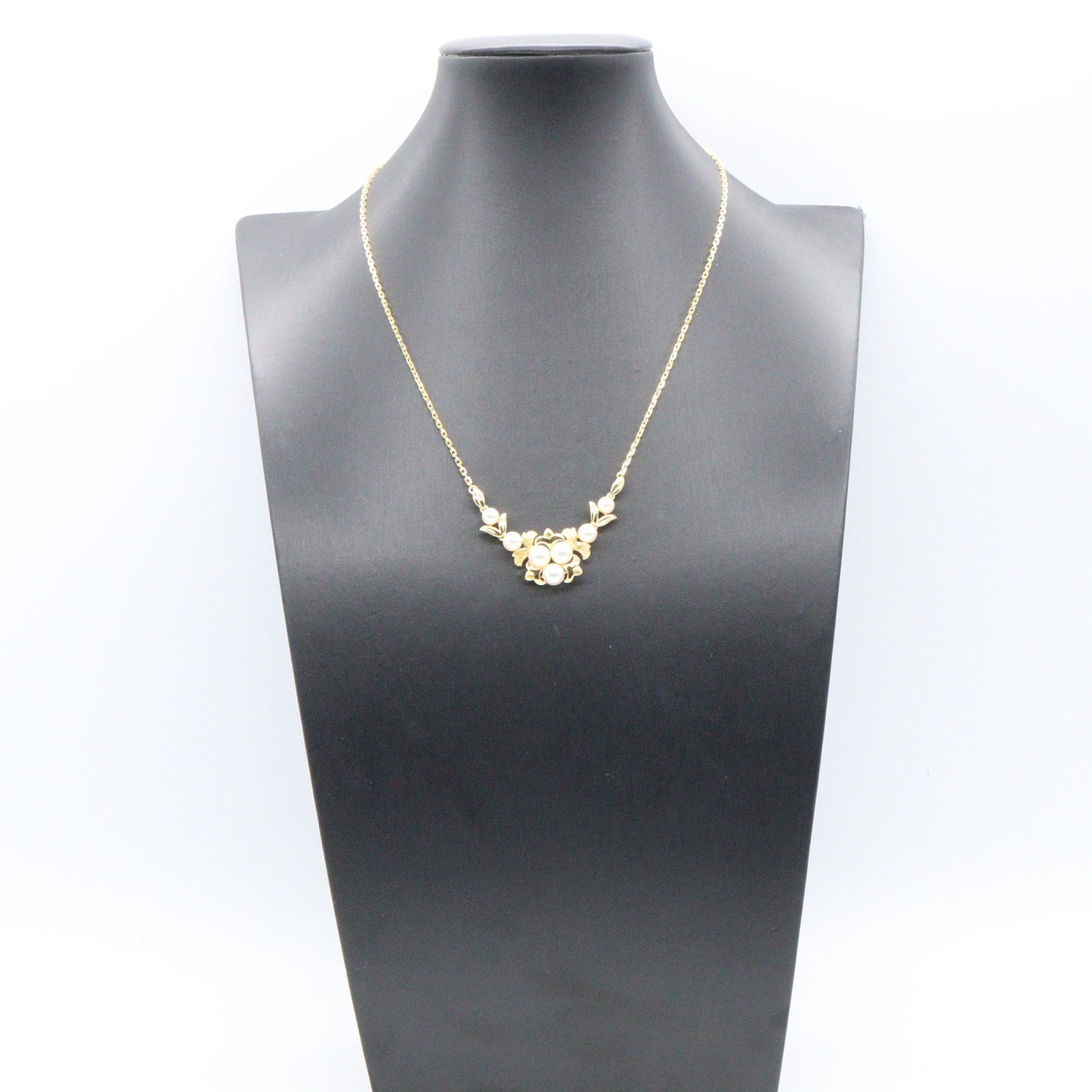 パール ネックレス ネックレス K18YG パール イエローゴールド ホワイト ミキモト アクセサリー MIKIMOTO