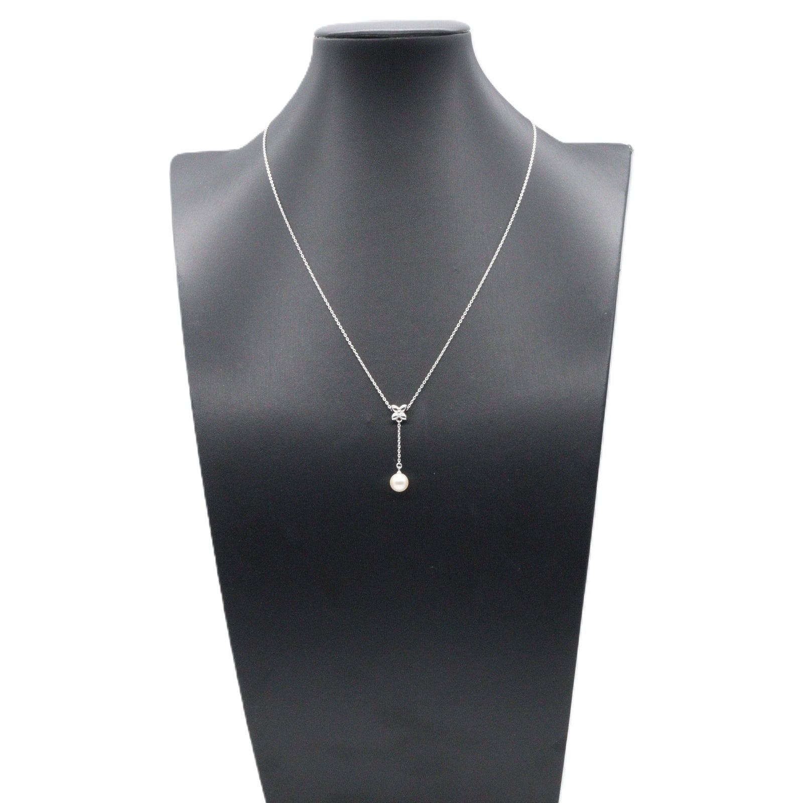 パール ネックレス ネックレス K18WG パール ホワイトゴールド ホワイト タサキ アクセサリー TASAKI