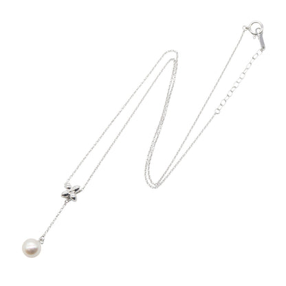 パール ネックレス ネックレス K18WG パール ホワイトゴールド ホワイト タサキ アクセサリー TASAKI
