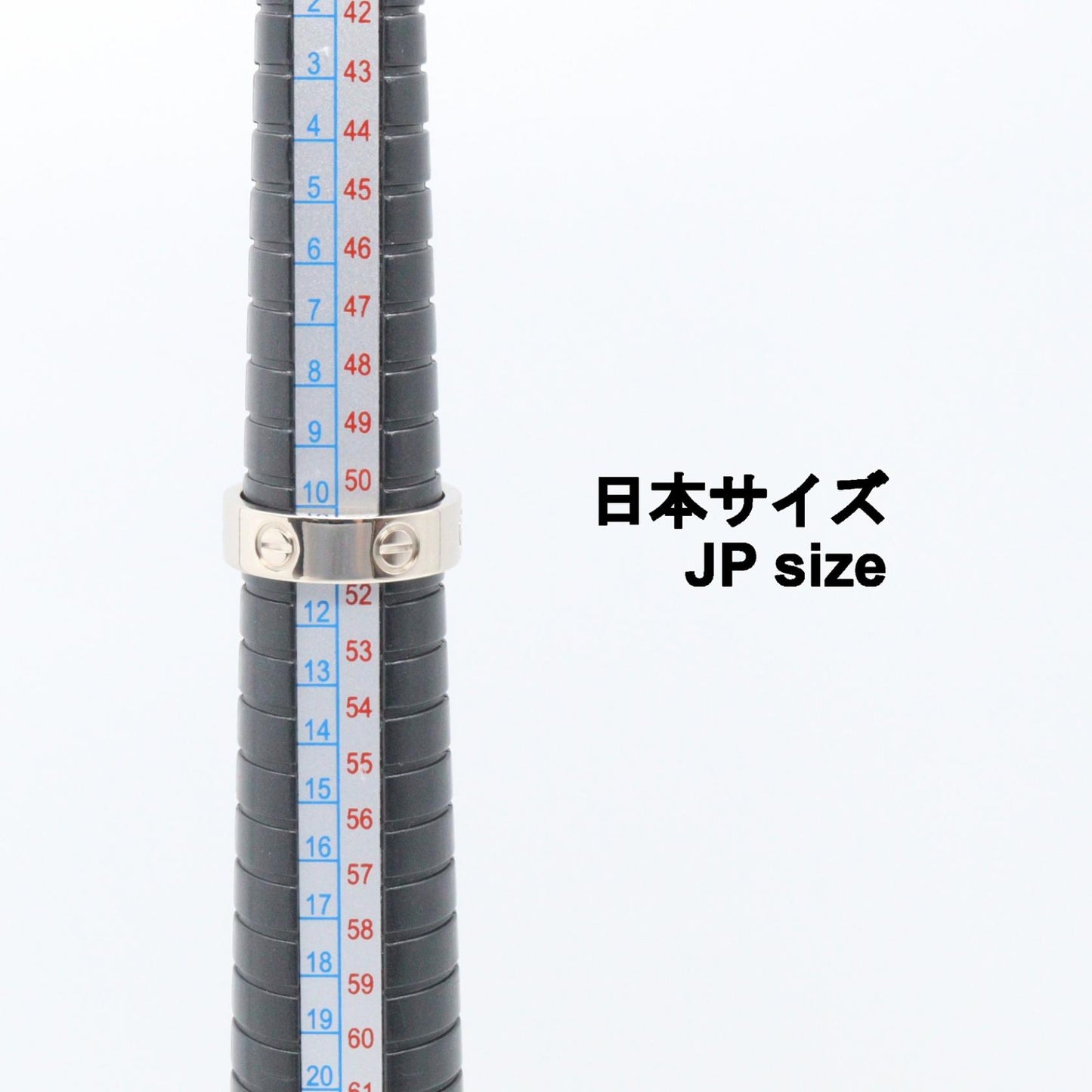 ラブリング リング 指輪 K18WG ホワイトゴールド カルティエ