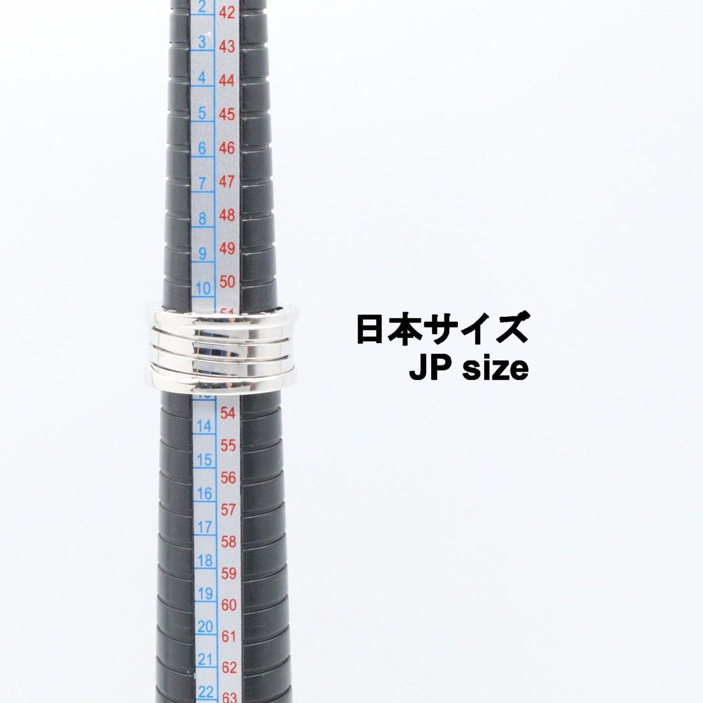B-zero1 ビーゼロワン リング 4バンド リング 指輪 K18WG ホワイトゴールド ブルガリ