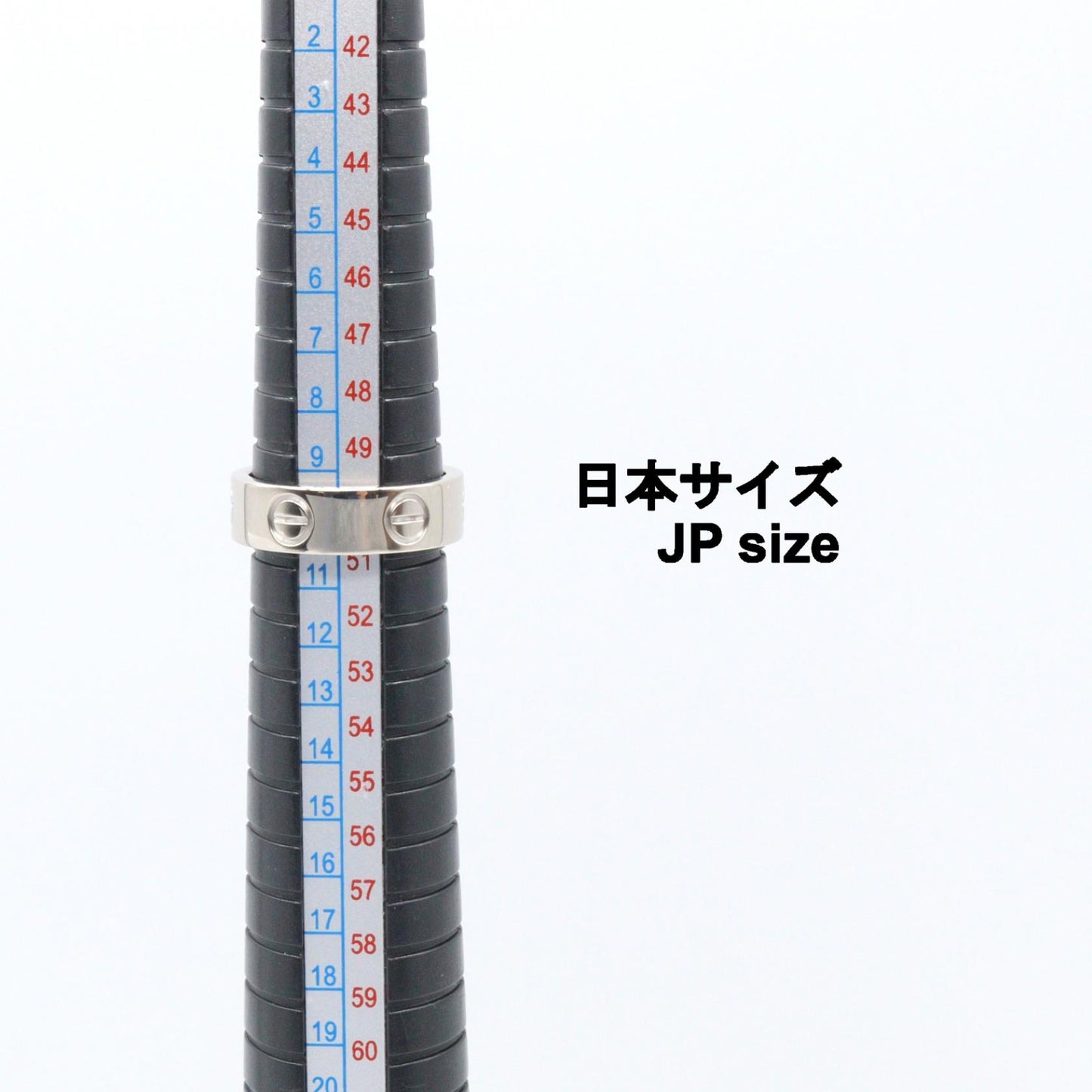 ラブ リング リング 指輪 K18WG ホワイトゴールド カルティエ