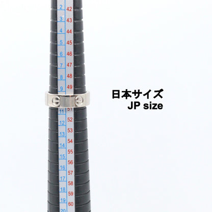 ラブ リング リング 指輪 K18WG ホワイトゴールド カルティエ