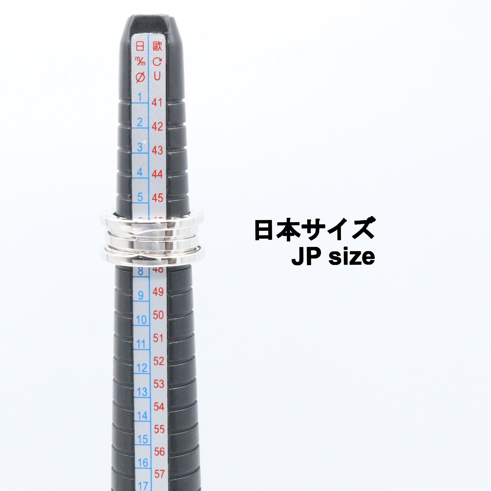 B-zero1 ビーゼロワン リング 3バンド リング 指輪 K18WG ホワイトゴールド ブルガリ アクセサリー BVLGARI