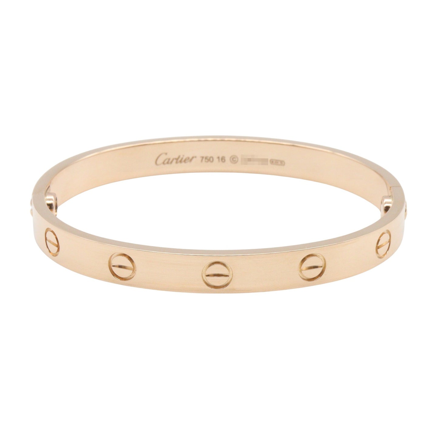 ラブブレス ブレスレット K18PG ピンクゴールド カルティエ アクセサリー Cartier