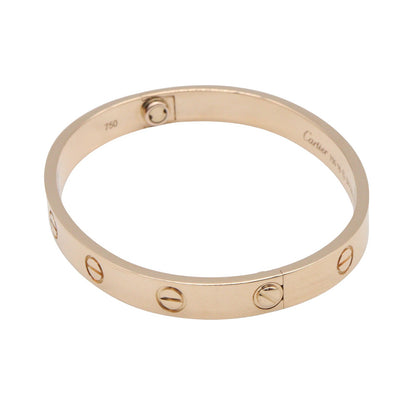 ラブブレス ブレスレット K18PG ピンクゴールド カルティエ アクセサリー Cartier