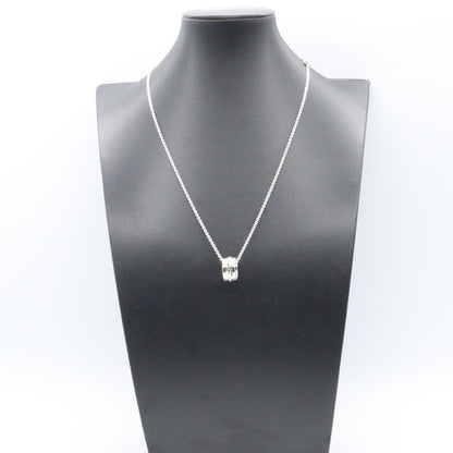 パレンテシ ネックレス ネックレス K18WG ホワイトゴールド ブルガリ