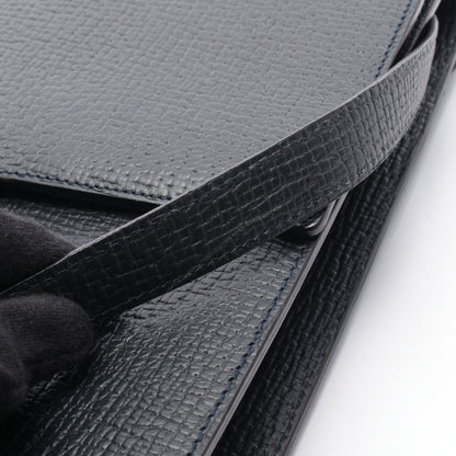 2WAY ハンドバッグ レザー ネイビー ロエベ バッグ LOEWE