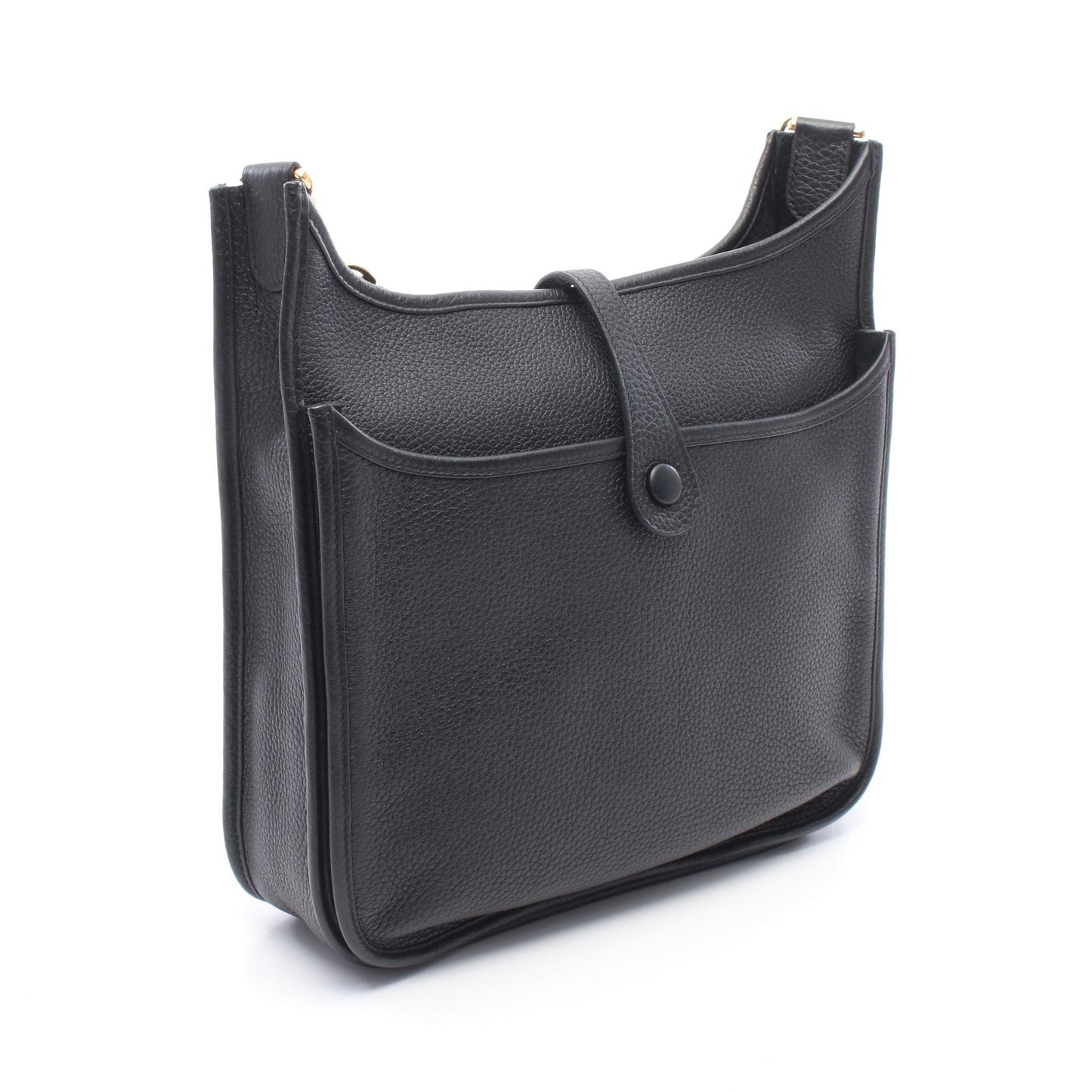 エヴリン 3 トロワ PM ショルダーバッグ トリヨンクレマンス ブラック ゴールド金具 B刻印 エルメス バッグ HERMES