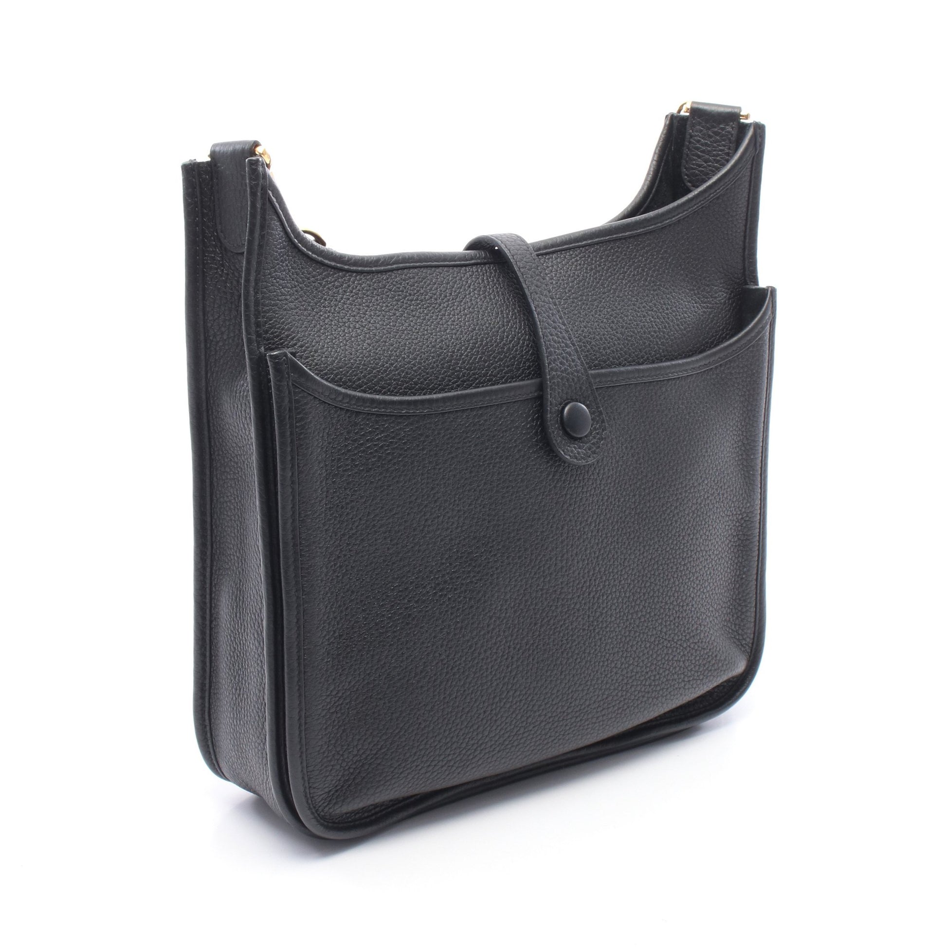 エヴリン 3 トロワ PM ショルダーバッグ トリヨンクレマンス ブラック ゴールド金具 B刻印 エルメス バッグ HERMES