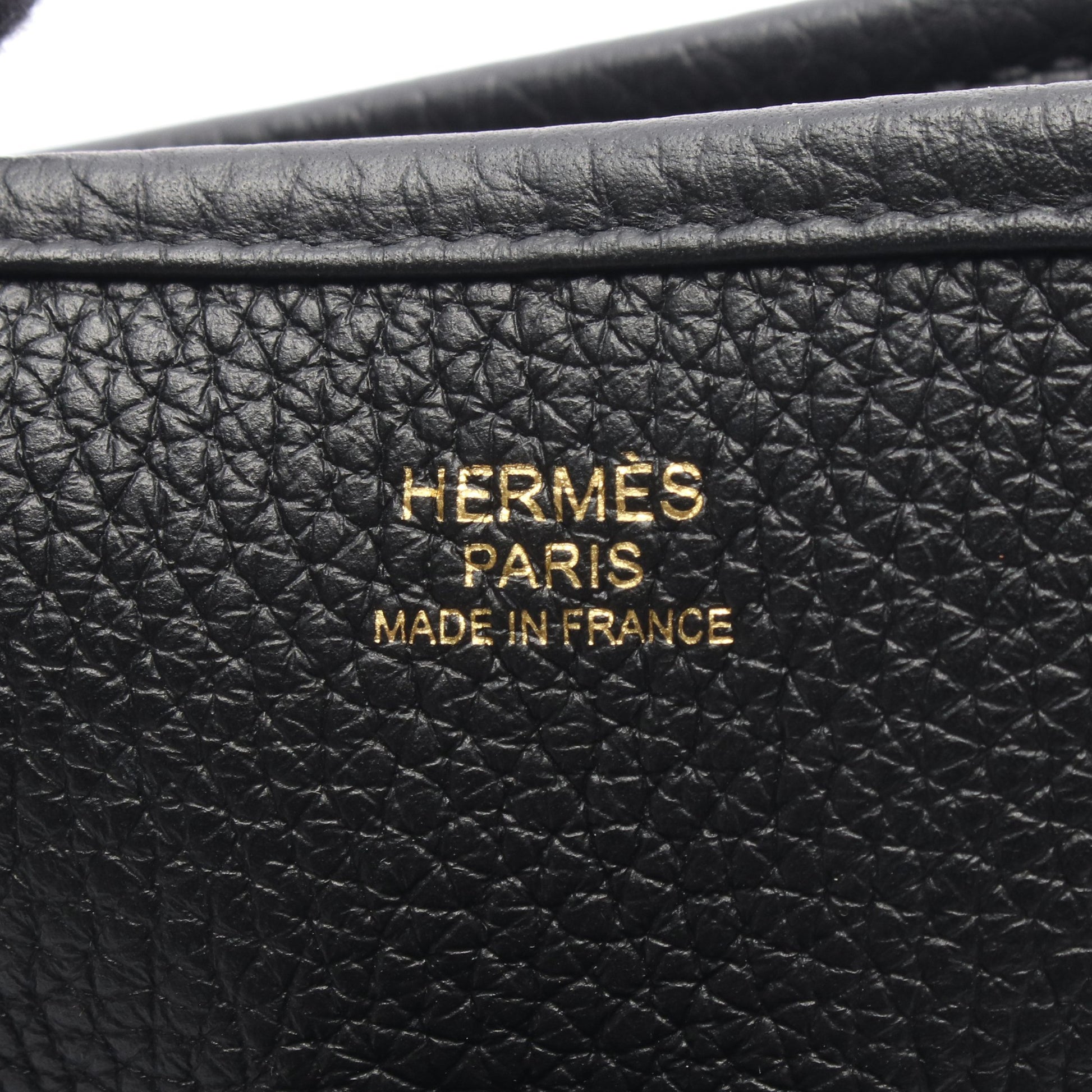 エヴリン 3 トロワ PM ショルダーバッグ トリヨンクレマンス ブラック ゴールド金具 B刻印 エルメス バッグ HERMES