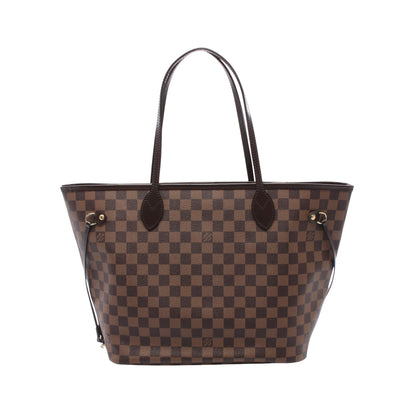 ネヴァーフルMM ダミエエベヌ ショルダーバッグ トートバッグ PVC レザー ブラウン ルイヴィトン バッグ LOUIS VUITTON