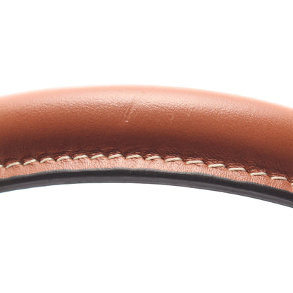 スモール バーティカル カバ トリオンフ 2WAY ハンドバッグ トートバッグ PVC レザー ブラック ブラウン セリーヌ