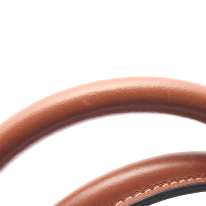 スモール バーティカル カバ トリオンフ 2WAY ハンドバッグ トートバッグ PVC レザー ブラック ブラウン セリーヌ