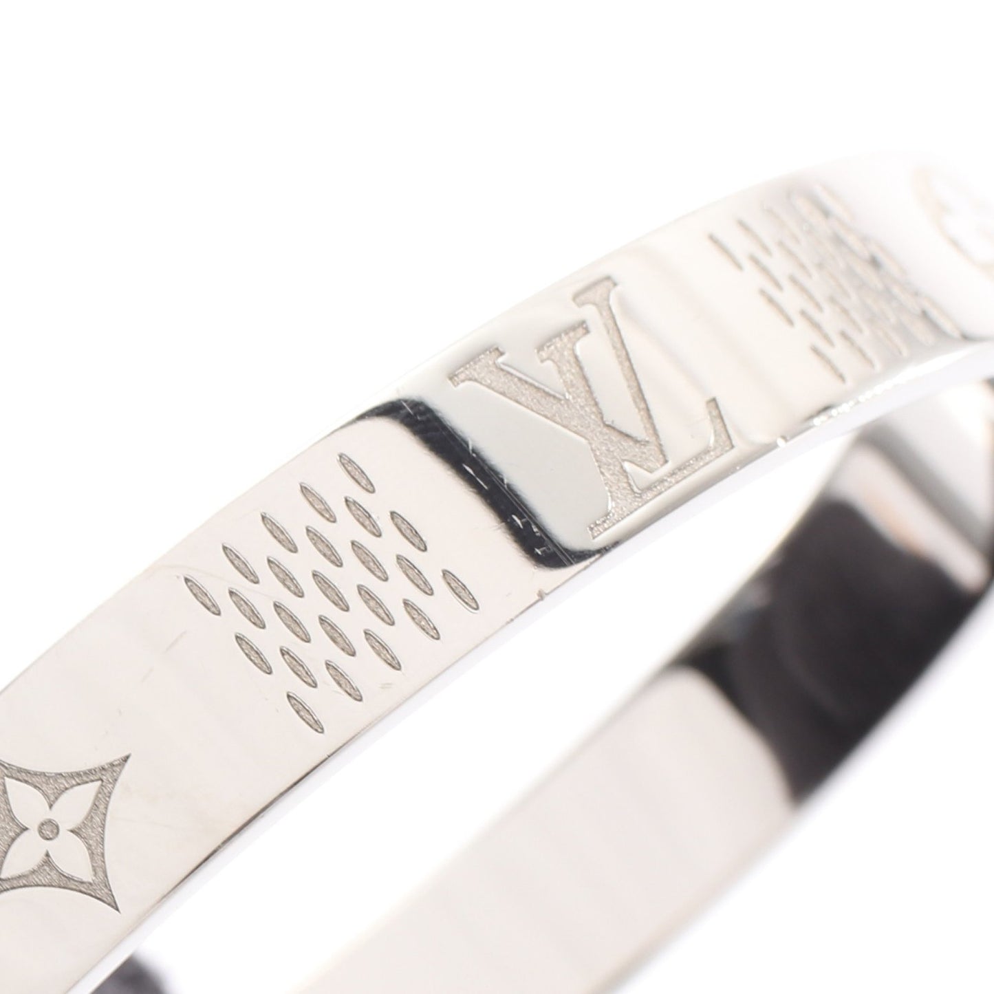 バングル ダミエステープル ダミエヘリテージ ブレスレット シルバー ルイヴィトン アクセサリー LOUIS VUITTON