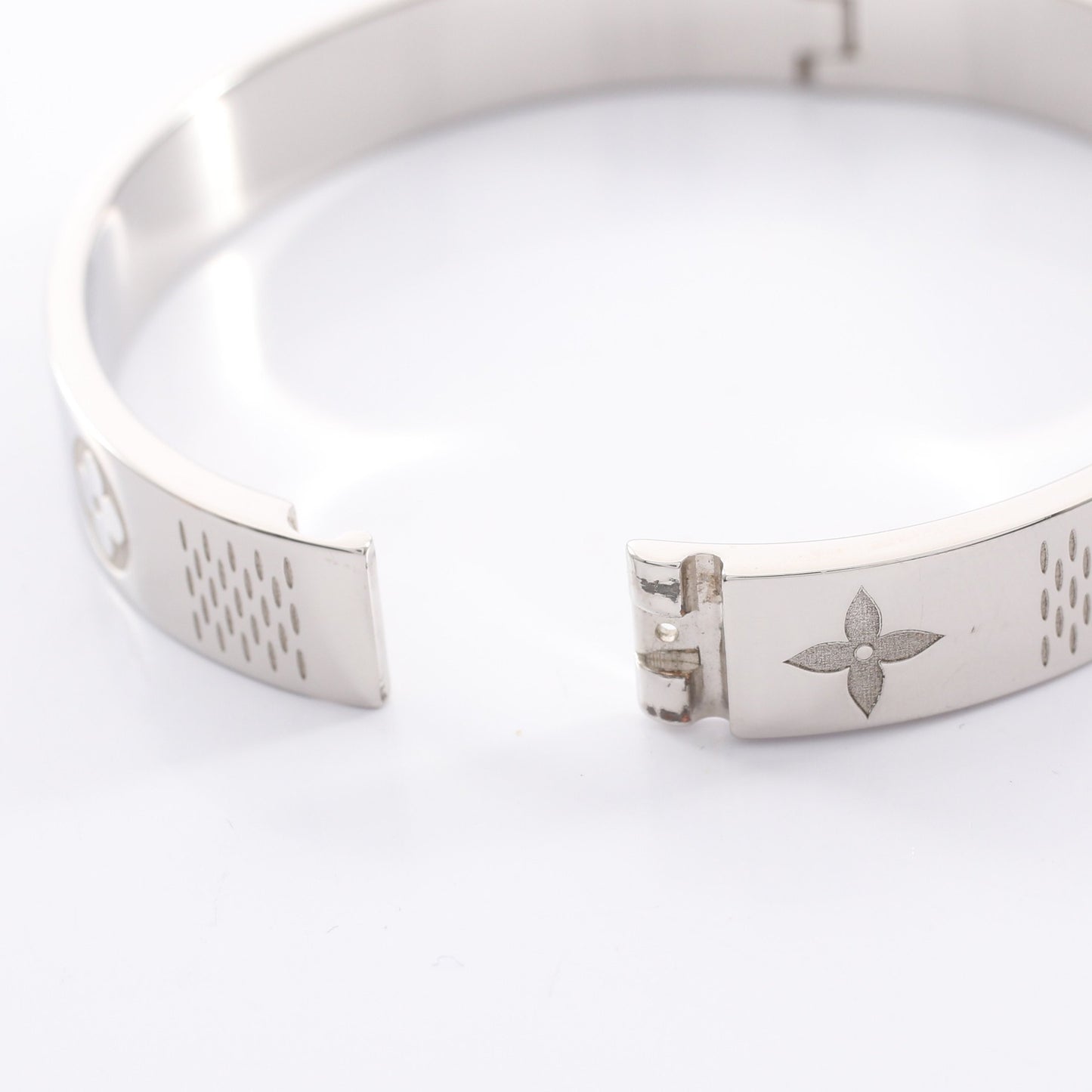バングル ダミエステープル ダミエヘリテージ ブレスレット シルバー ルイヴィトン アクセサリー LOUIS VUITTON