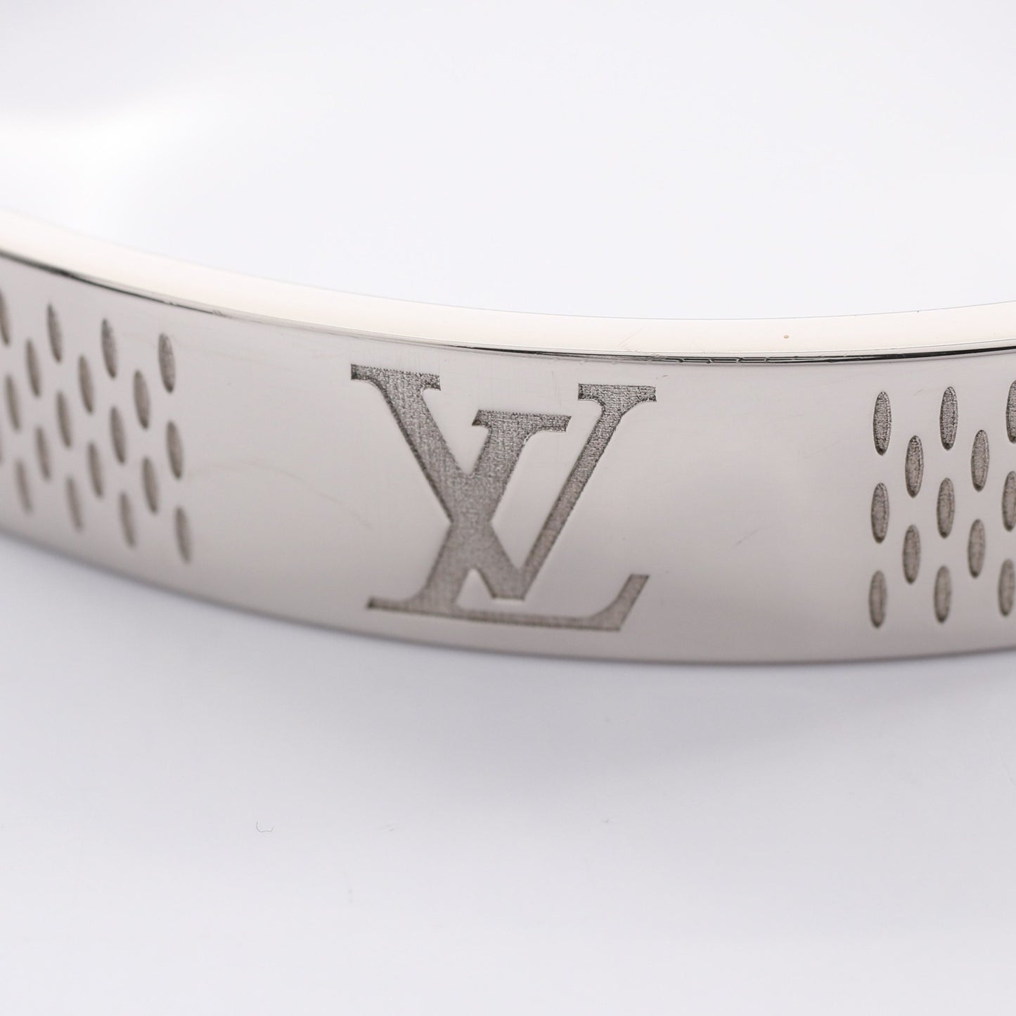 バングル ダミエステープル ダミエヘリテージ ブレスレット シルバー ルイヴィトン アクセサリー LOUIS VUITTON