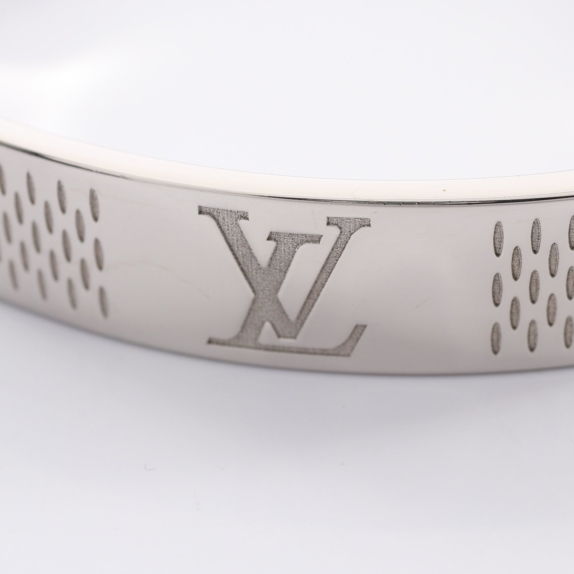 バングル ダミエステープル ダミエヘリテージ ブレスレット シルバー ルイヴィトン アクセサリー LOUIS VUITTON