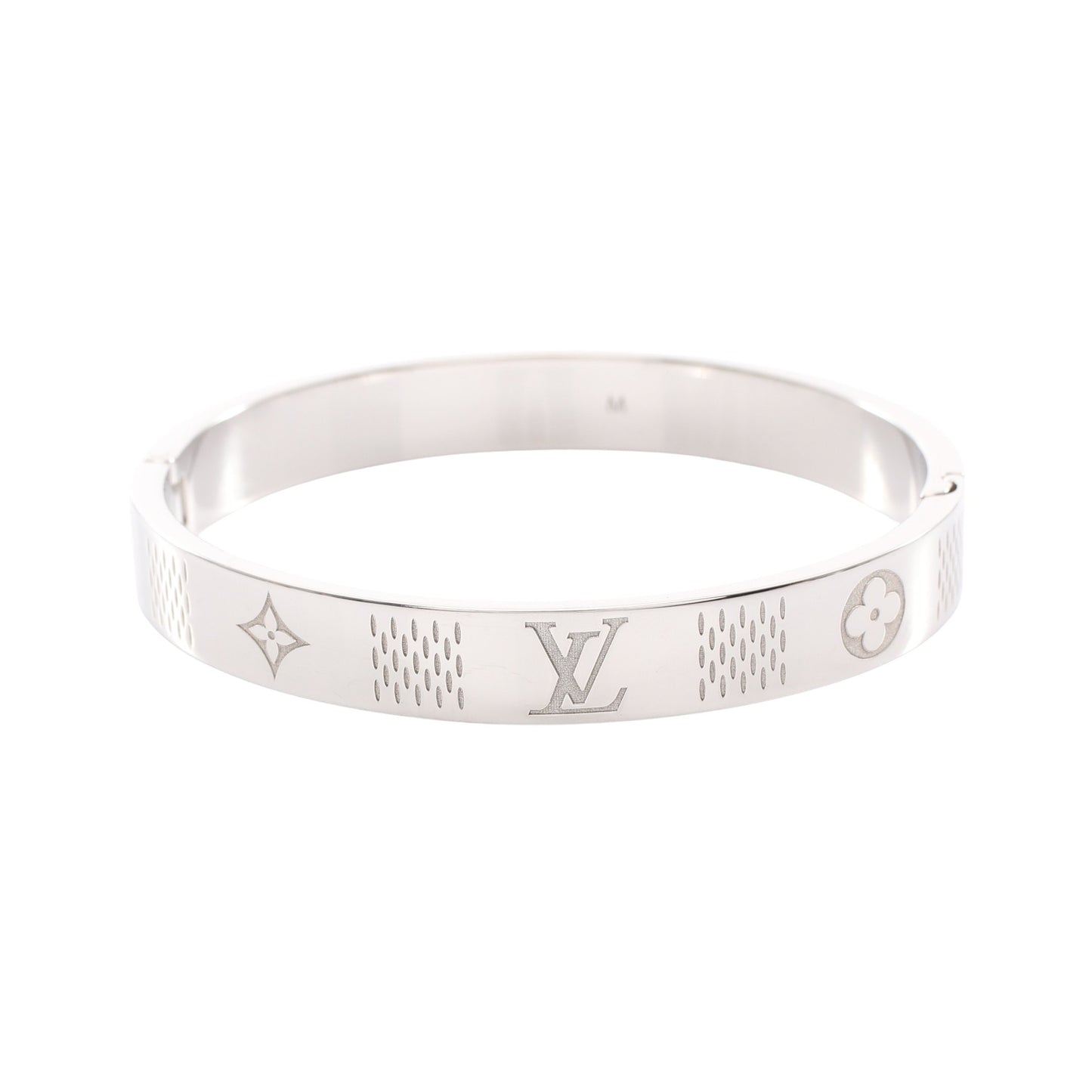 バングル ダミエステープル ダミエヘリテージ ブレスレット シルバー ルイヴィトン アクセサリー LOUIS VUITTON