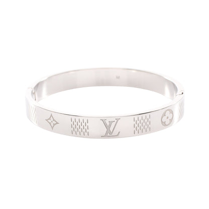 バングル ダミエステープル ダミエヘリテージ ブレスレット シルバー ルイヴィトン アクセサリー LOUIS VUITTON