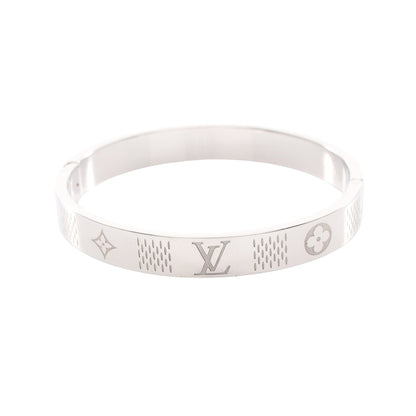 バングル ダミエステープル ダミエヘリテージ ブレスレット シルバー ルイヴィトン アクセサリー LOUIS VUITTON
