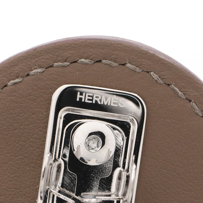 エヴリンPM エトゥープ バレッタ ヴォースイフト グレーブラウン エルメス アクセサリー HERMES