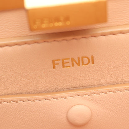 ピーカブー アイシーユー イーストウエスト 2WAY ハンドバッグ レザー イエロー フェンディ バッグ FENDI