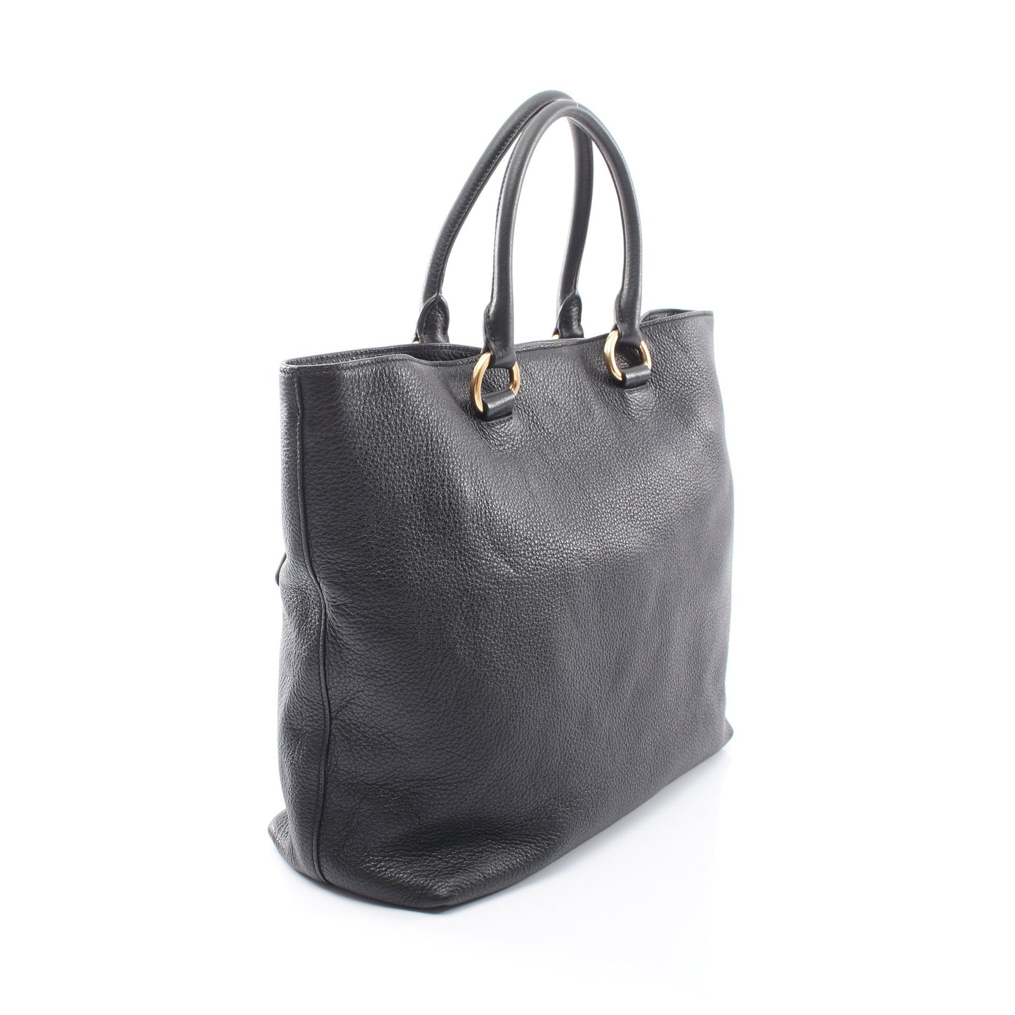2WAY ハンドバッグ トートバッグ レザー ブラック プラダ バッグ PRADA